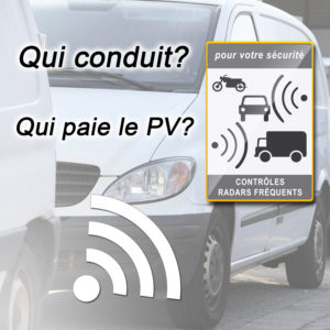 boitier identification conducteur pro