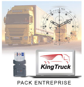 kingtruck logiciel lecture carte conducteur - Pack entreprise