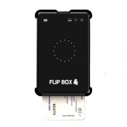 FLIP BOX 4 AVEC TRANSFERT AUTOMATIQUE A DISTANCE DES FICHIERS C1B/V1B VERS LOGICIEL TACHOSAFE WEB