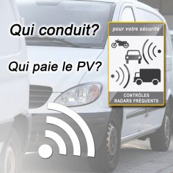 Qui conduit? Boîtier électronique d'identification de conducteurs