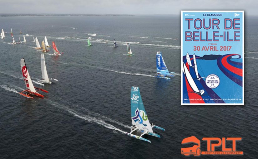 Affiche Course Tour de Belle ile